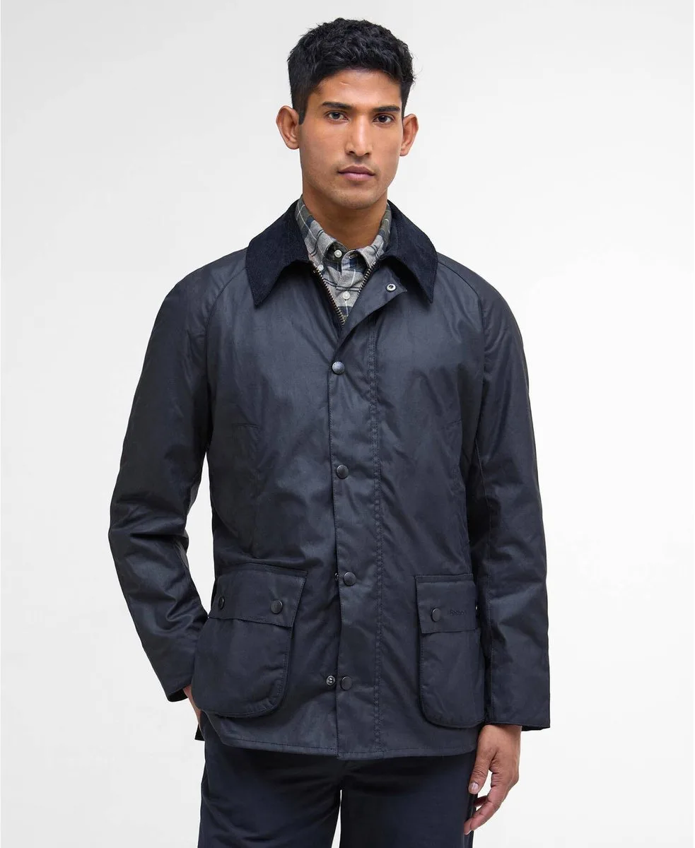 Barbour Ashby Waxjas Navy