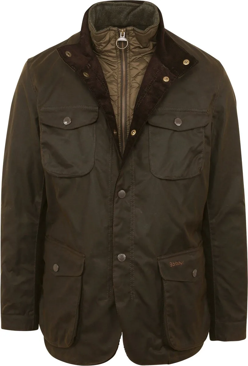 Barbour Ogston Waxjas Olive